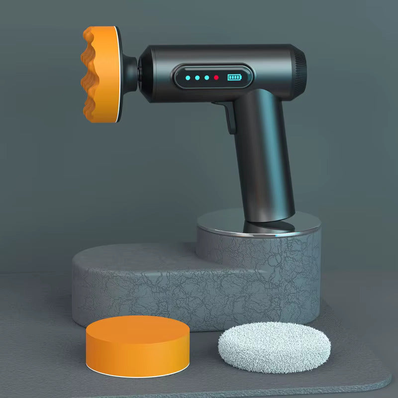 Wireless Handheld Car Polisher – Cordless Waxing & Buffing Machine for Car Body Cleaning & Scratch Repair